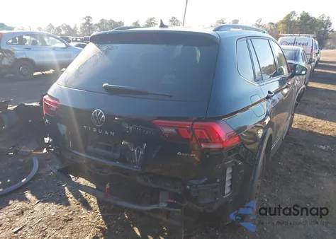 2022 Volkswagen Tiguan 2.0T Se R-Line Black from USA, damaged, VIN 3VV8B7AX3NM047370